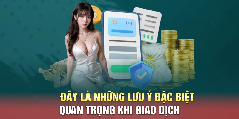Đây là những lưu ý đặc biệt quan trọng khi giao dịch